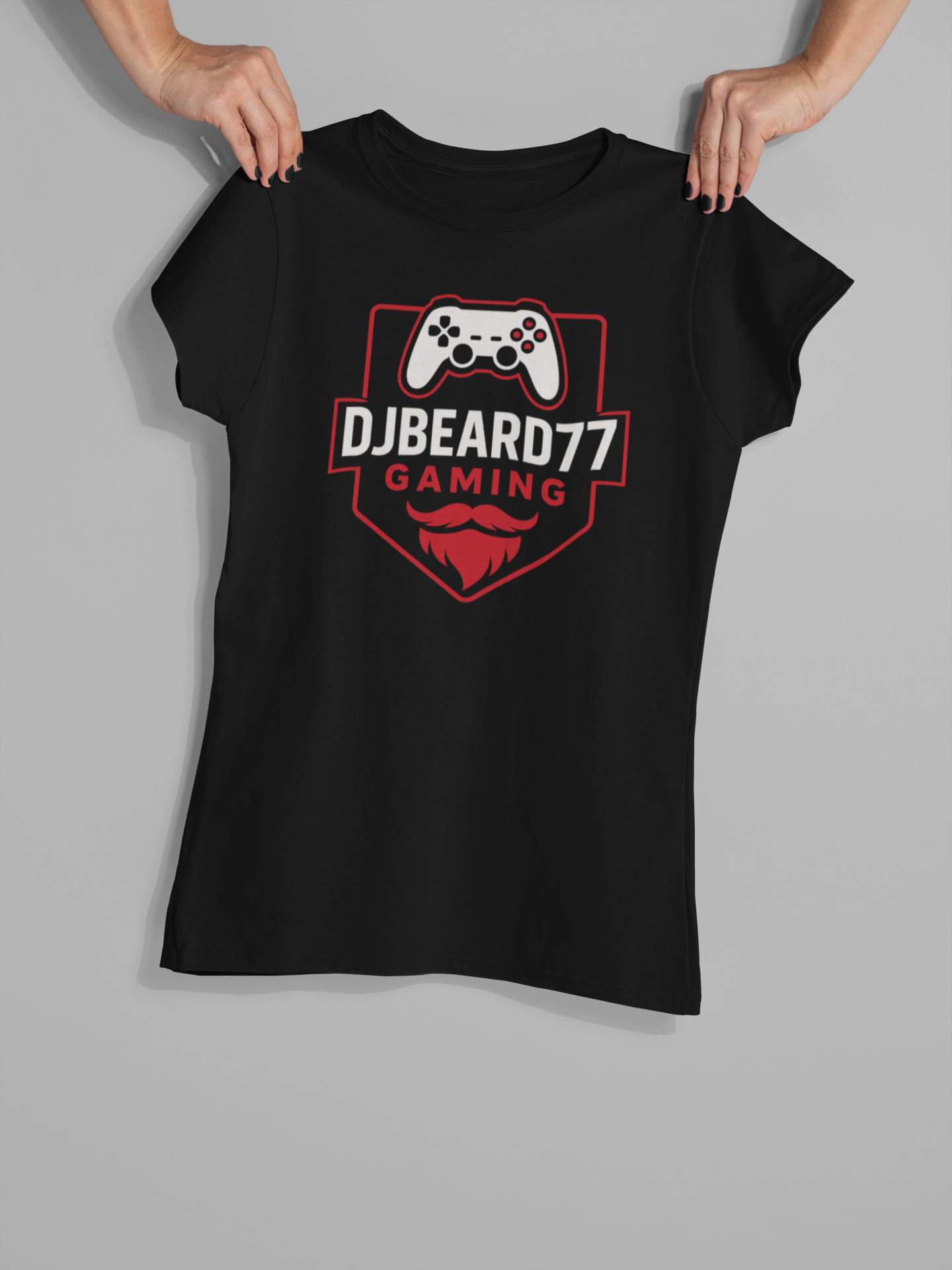DJBeard77 Gaming Womens T-shirt