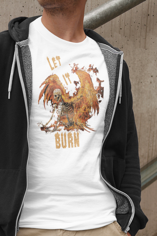 Let It Burn – Men's DJ Beard Clothing Tee